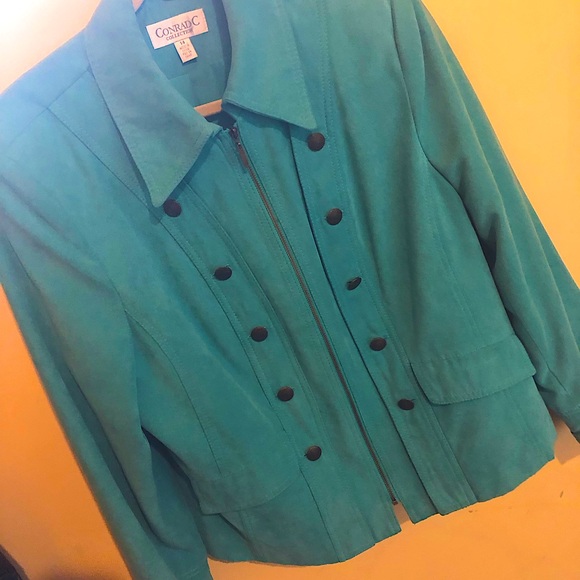 Faux suede jacket - Picture 1 of 6